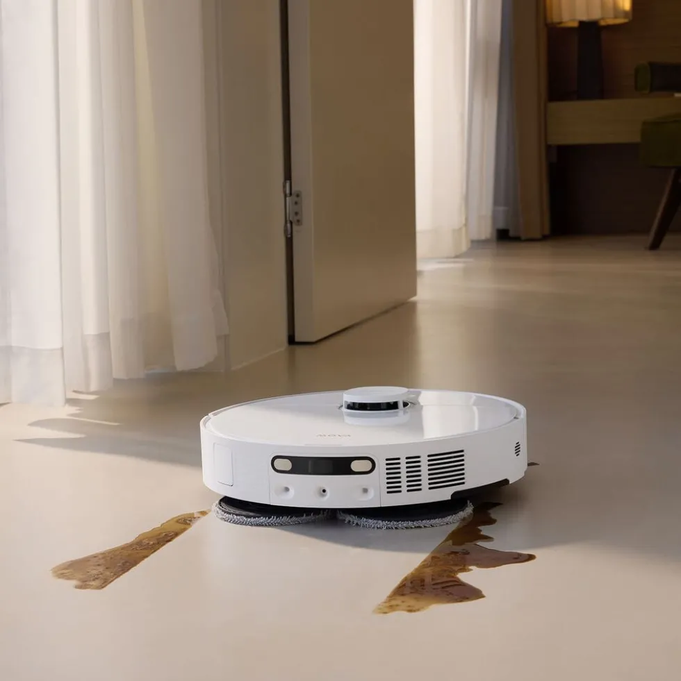 Robot sprzątający Mova P10 Ultra, z funkcją mopowania i samoczyszczenia, biały