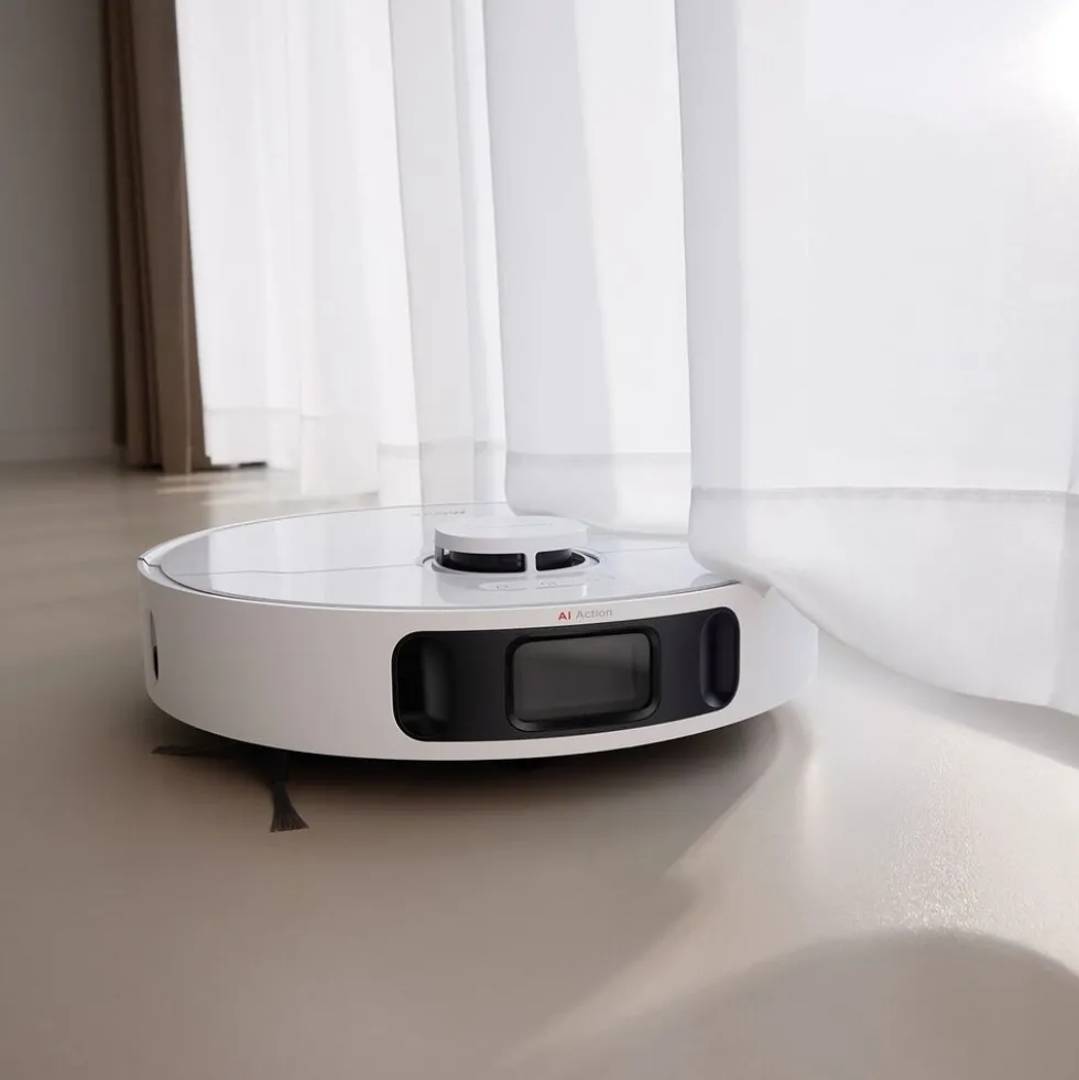 Robot sprzątający Mova P10 Ultra, z funkcją mopowania i samoczyszczenia, biały
