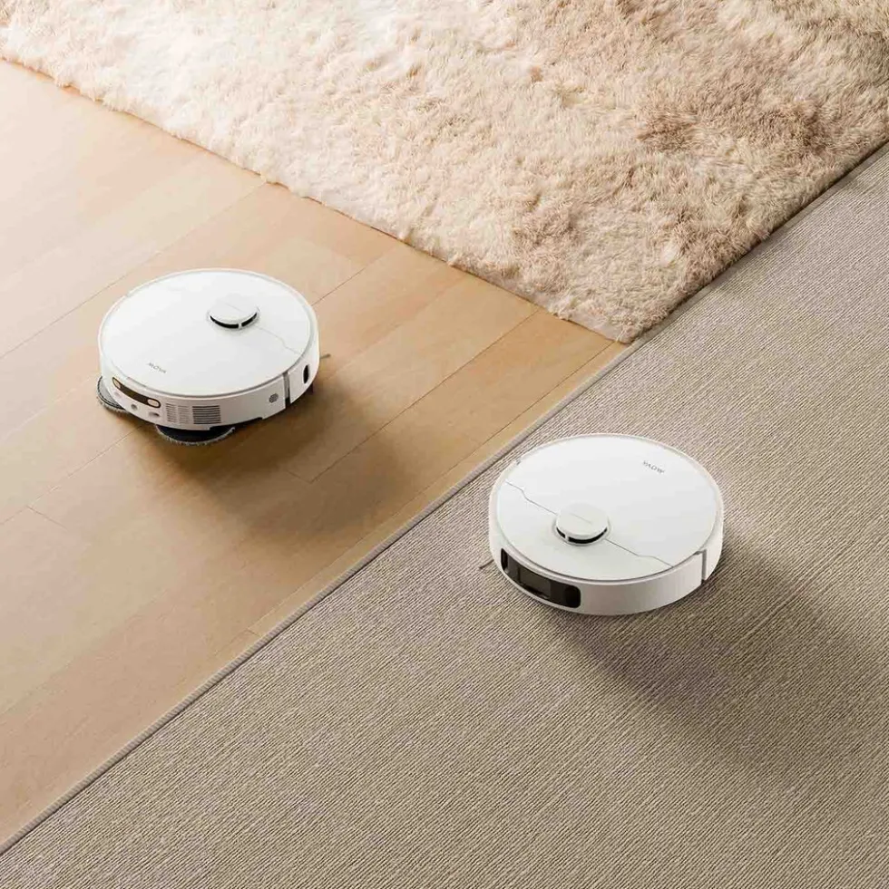 Robot sprzątający Mova P10 Ultra, z funkcją mopowania i samoczyszczenia, biały