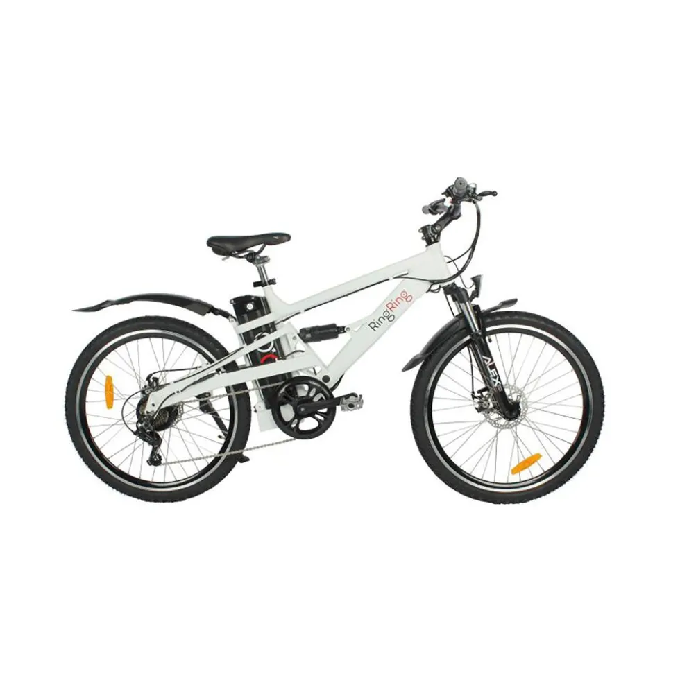 Rower elektryczny górski Jobo Ring Ring JB-TDE05Z, 17", biały