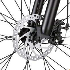 Rower elektryczny MTB Ancheer, 27,5”, czarny z białymi elementami