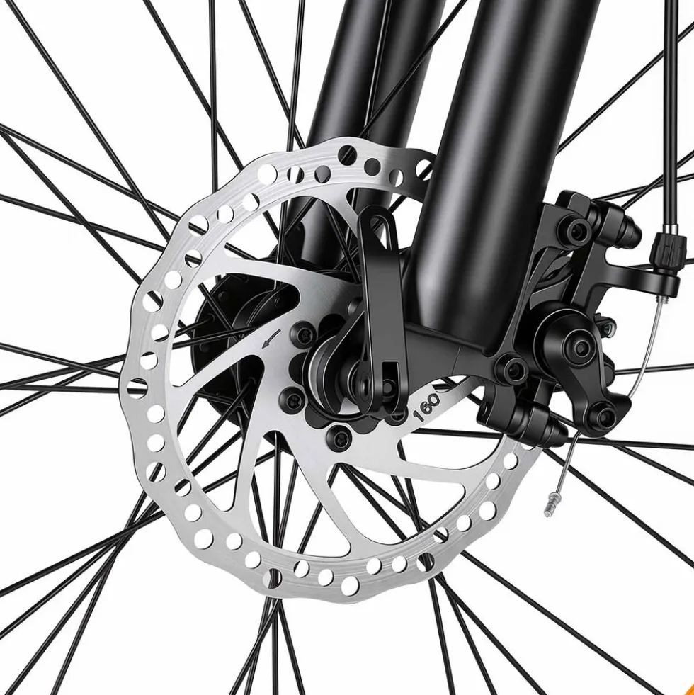 Rower elektryczny MTB Bikfun AMAK00051, koła 27,5'', zielony