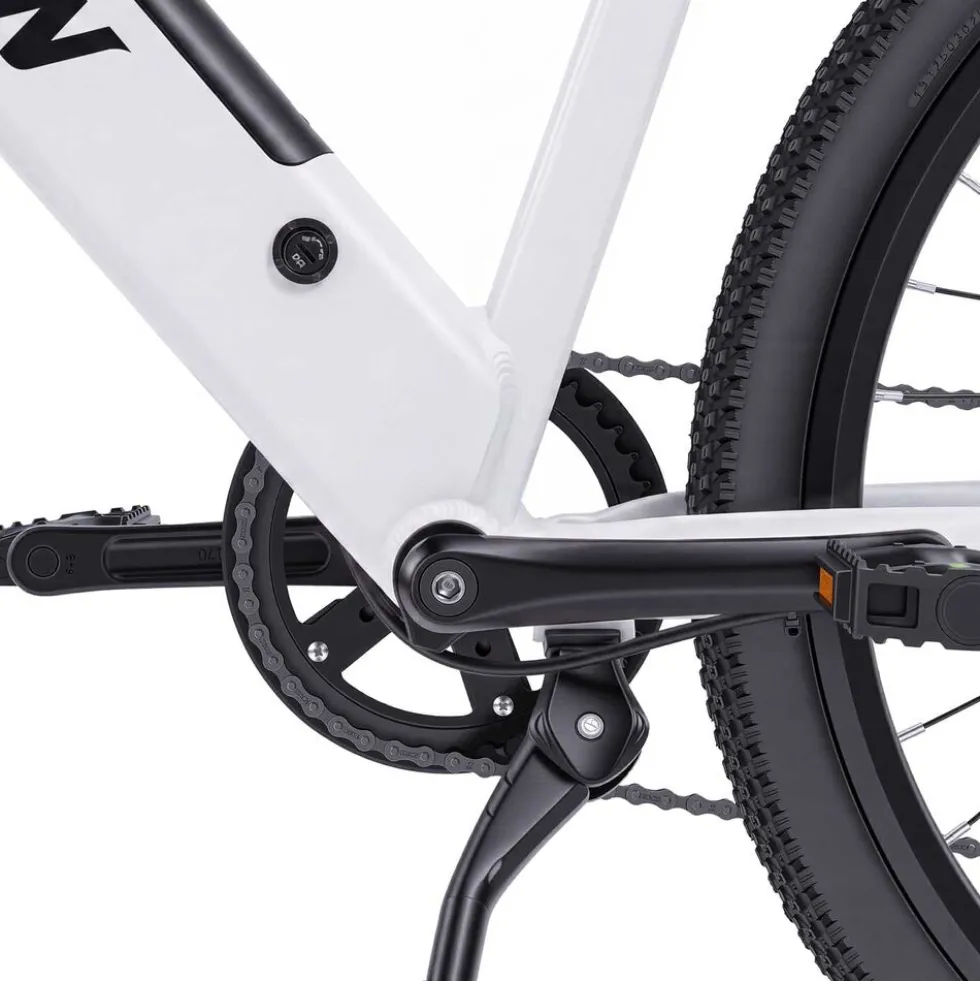 Rower elektryczny MTB Bikfun AMAK00054, koła 26'', biały