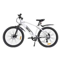 Rower elektryczny MTB Bikfun AMAK00054, koła 26'', biały