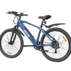 Rower elektryczny MTB Bikfun AMAK00054, koła 26'', niebieski