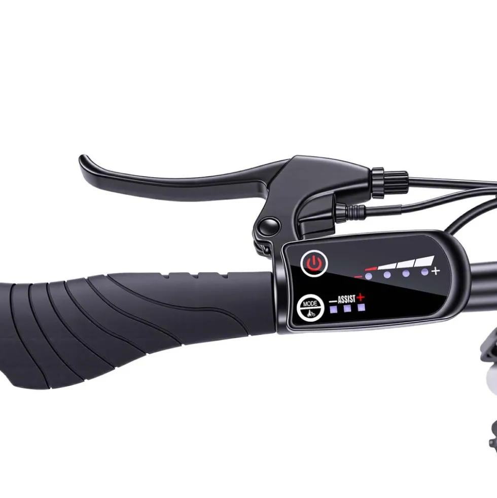 Rower elektryczny MTB Bikfun AMAK00054, koła 26'', niebieski