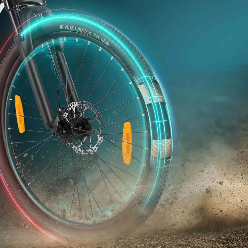 Rower elektryczny MTB Vivi, 26'', błękitny