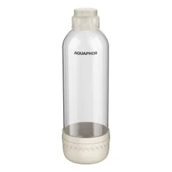 Saturator Aquaphor Primo, butelka 1 l, nabój CO2, kremowy