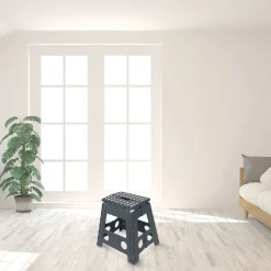 Składany stołek antypoślizgowy Casa Si One Step XL, maks. 150 kg