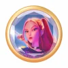 Slime Gui Gui KPop Demon Hunters Mira, różowy