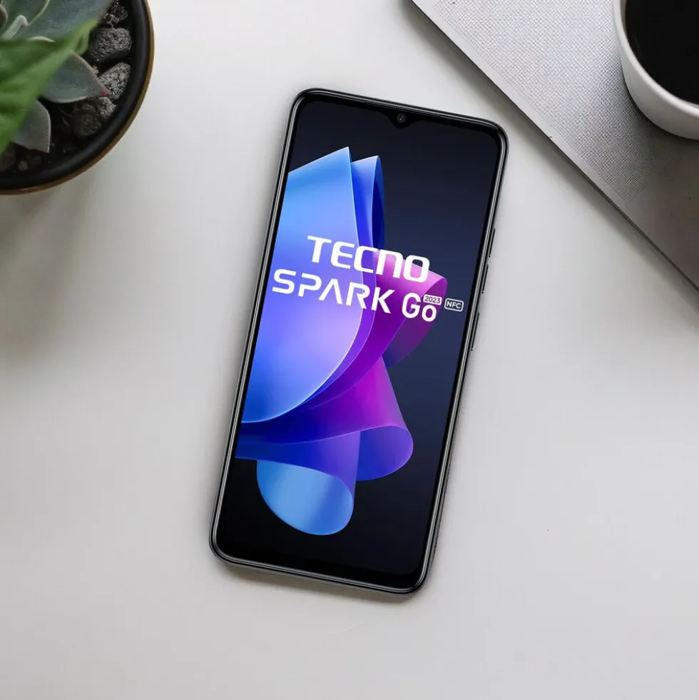 Smartfon Tecno Spark Go 2023 3/64GB Endless Black, 6,6” HD+, czarny