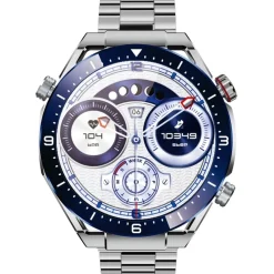 Smartwatch Ecowatch 1, 3 wymienne paski, srebrny