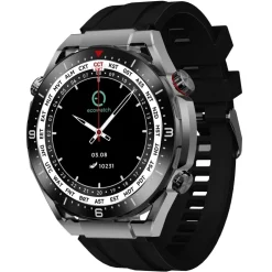 Smartwatch Ecowatch 1, 3 wymienne paski, czarny