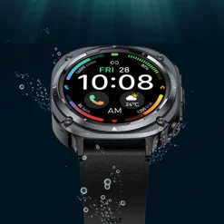 Smartwatch Iutech S90Z, 1,39", wodoodporny, czarny