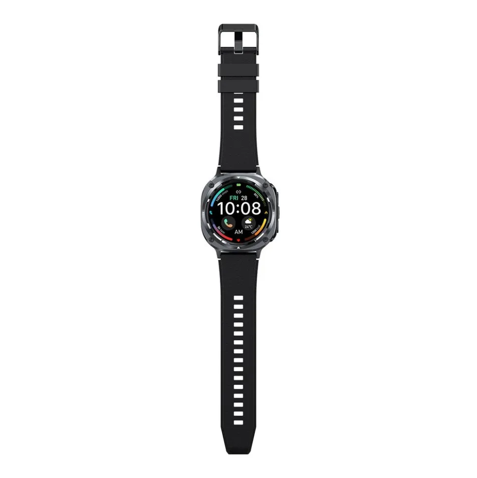Smartwatch Iutech S90Z, 1,39", wodoodporny, czarny