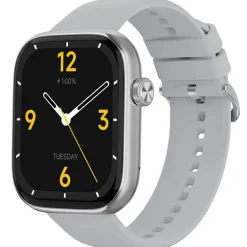 Smartwatch sportowy Imiki ST2, funkcja rozmów, srebrny