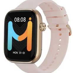 Smartwatch sportowy Imiki ST2, funkcja rozmów, złoty