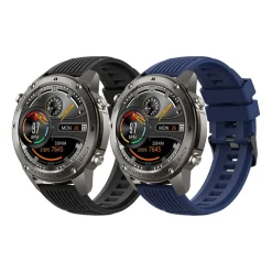 Smartwatch Tracer GP-Fit2, 1,43'', wodoodporny, 2 paski, czarny, granatowy