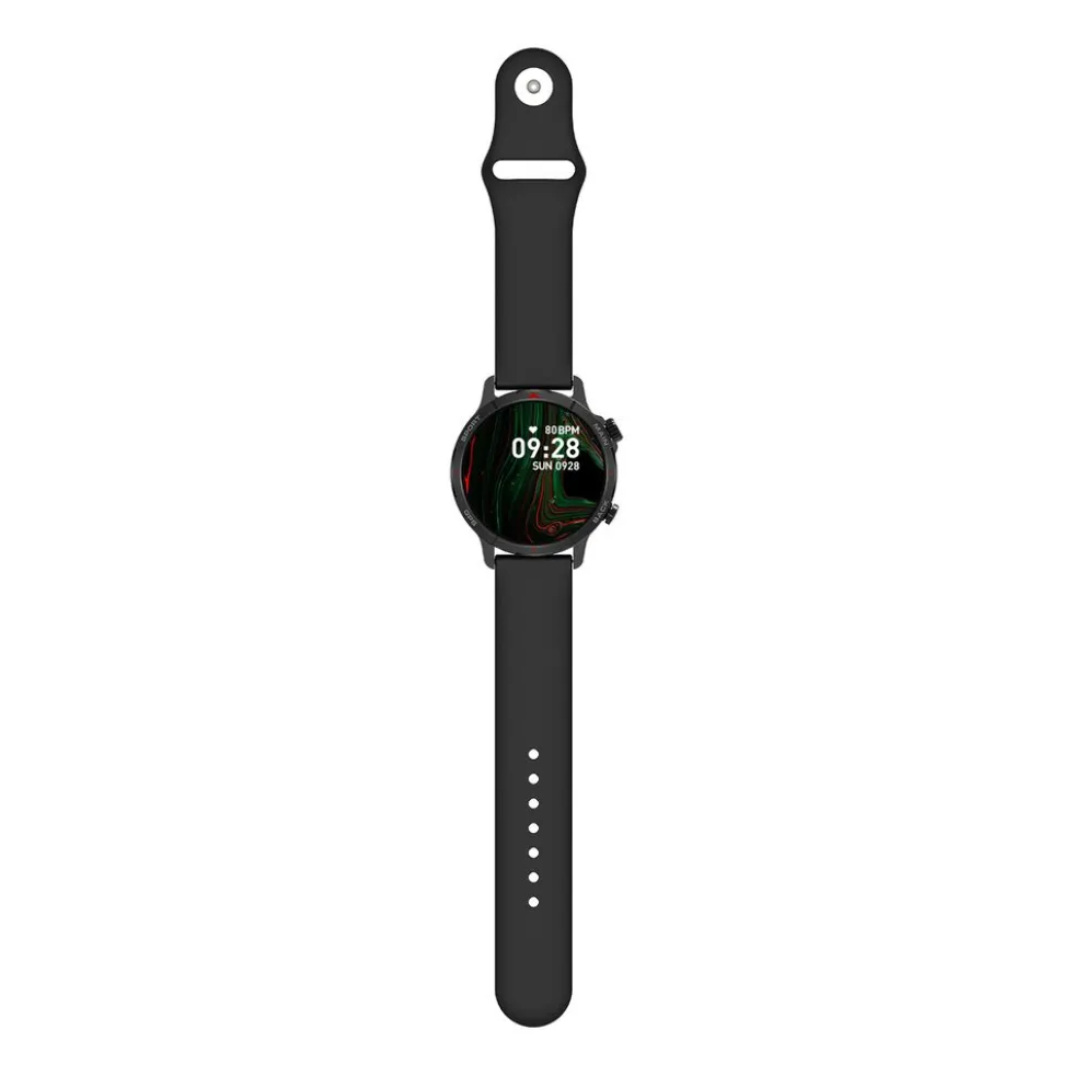 Smartwatch Tracer GP-Navi BK, wodoodporny, czarny