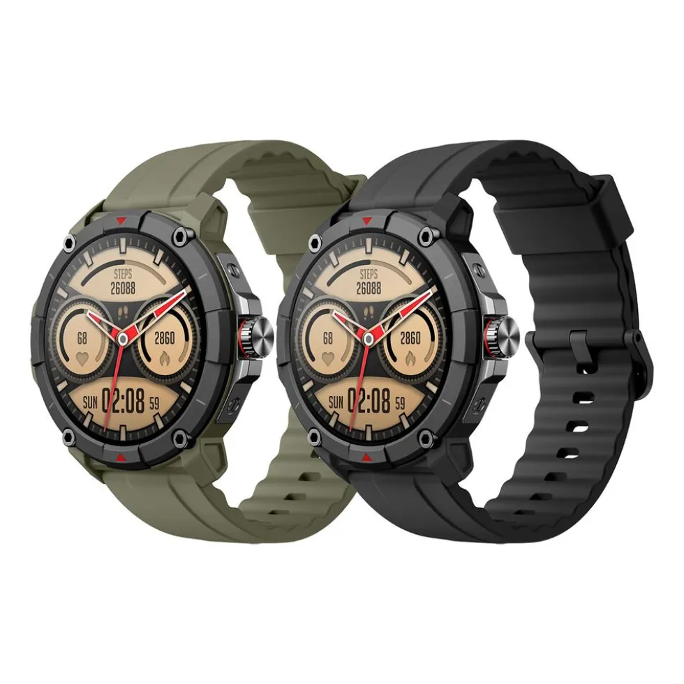 Smartwatch Tracer GP-Run, 1,38”, wodoodporny, 2 paski