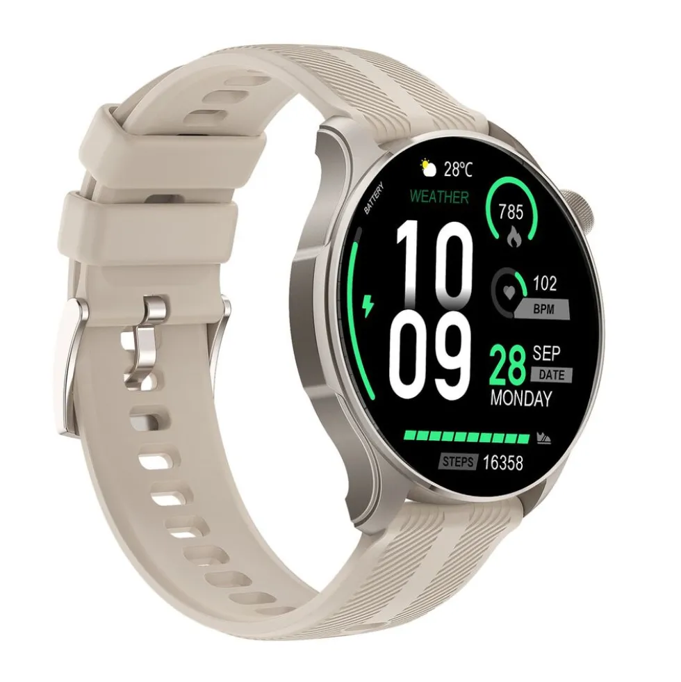 Smartwatch Tracer SM7 Astral Starlight, AMOLED, beżowy