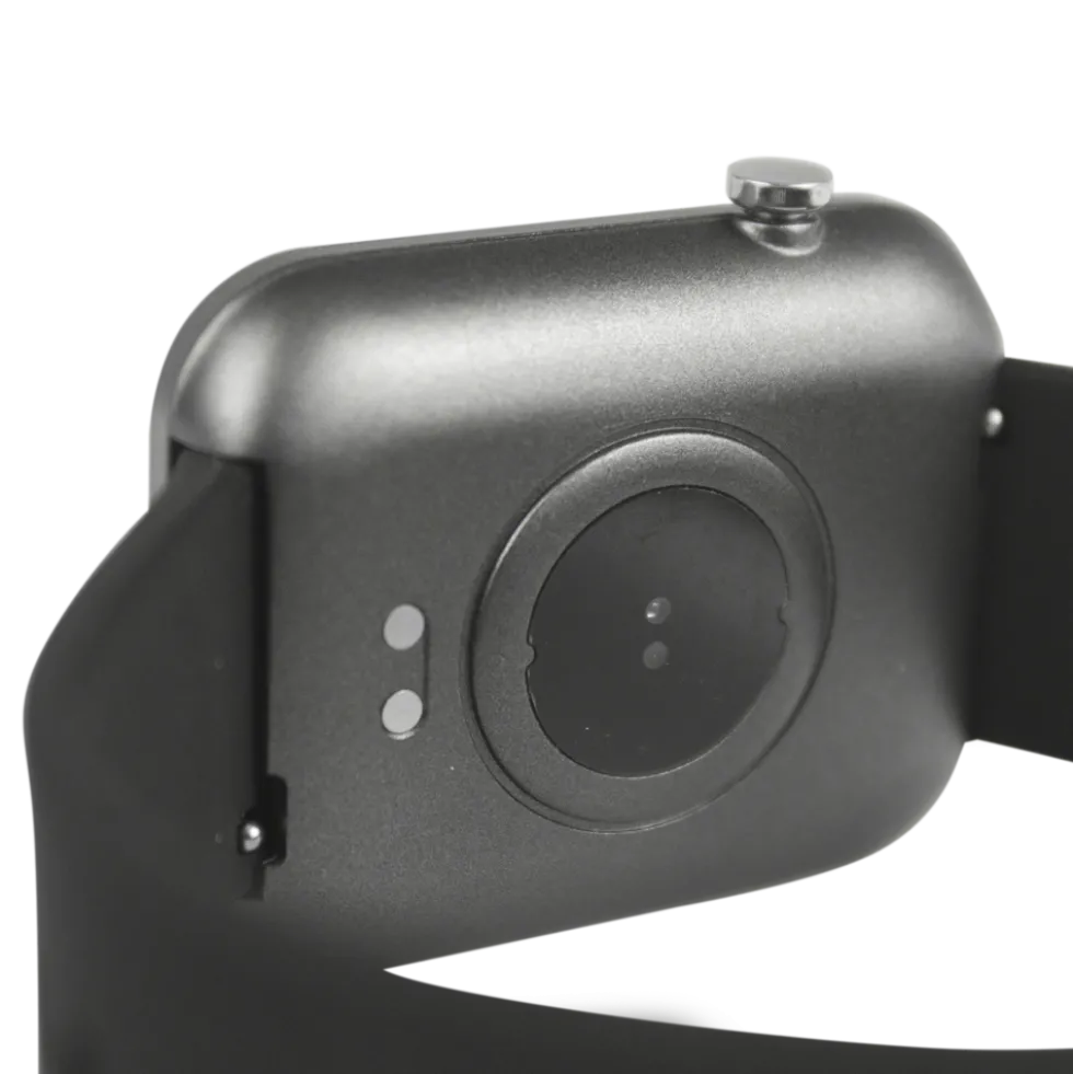 Smartwatch z 8 trybami sportowymi Hykker, wodoodporny, kwadratowy
