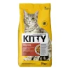 Sucha karma dla kotów Kitty, z wołowiną i warzywami, 6 x 2 kg