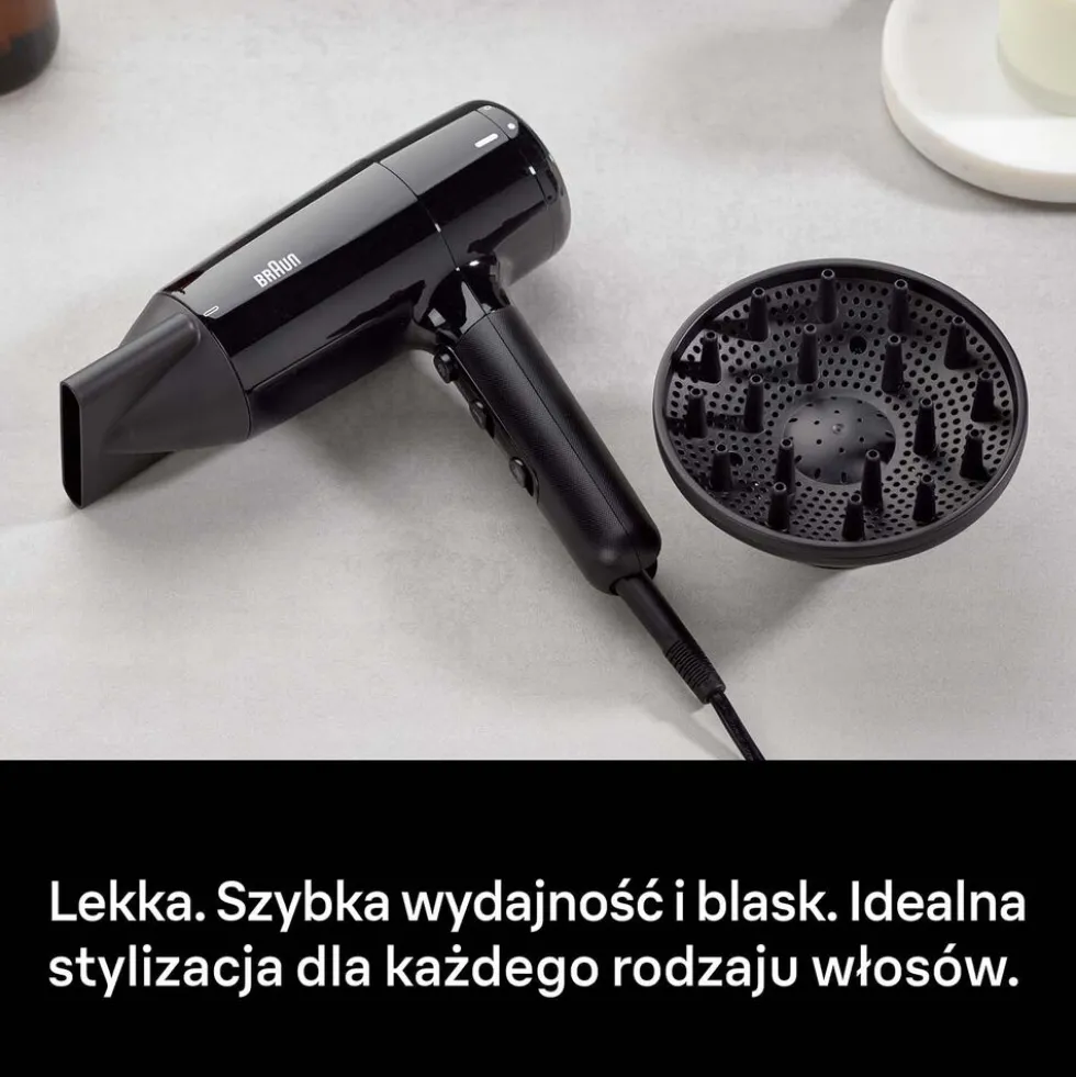 Suszarka Braun HD225E, 2200 W, czarna