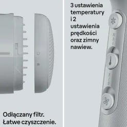 Suszarka Braun HD211E, 2100 W, szara