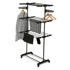 Suszarka na pranie Konighoffer CR-TR-25, 18 m, pionowa, czarna