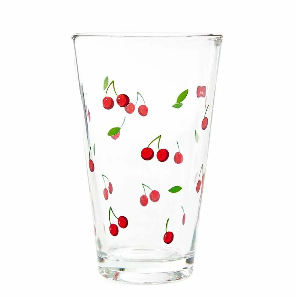 Szklanki Homla Token Summer, 3 sztuki, 300 ml, wiśnie