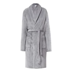 Szlafrok Comfort Queen, srebrny, XL