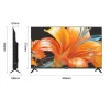 Telewizor 40” CHiQ L40QG7L, bezramkowy, FHD, Google TV