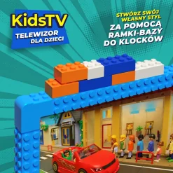 Telewizor dla dzieci 32” KIVI KidsTV, LED, Full HD, niebieski