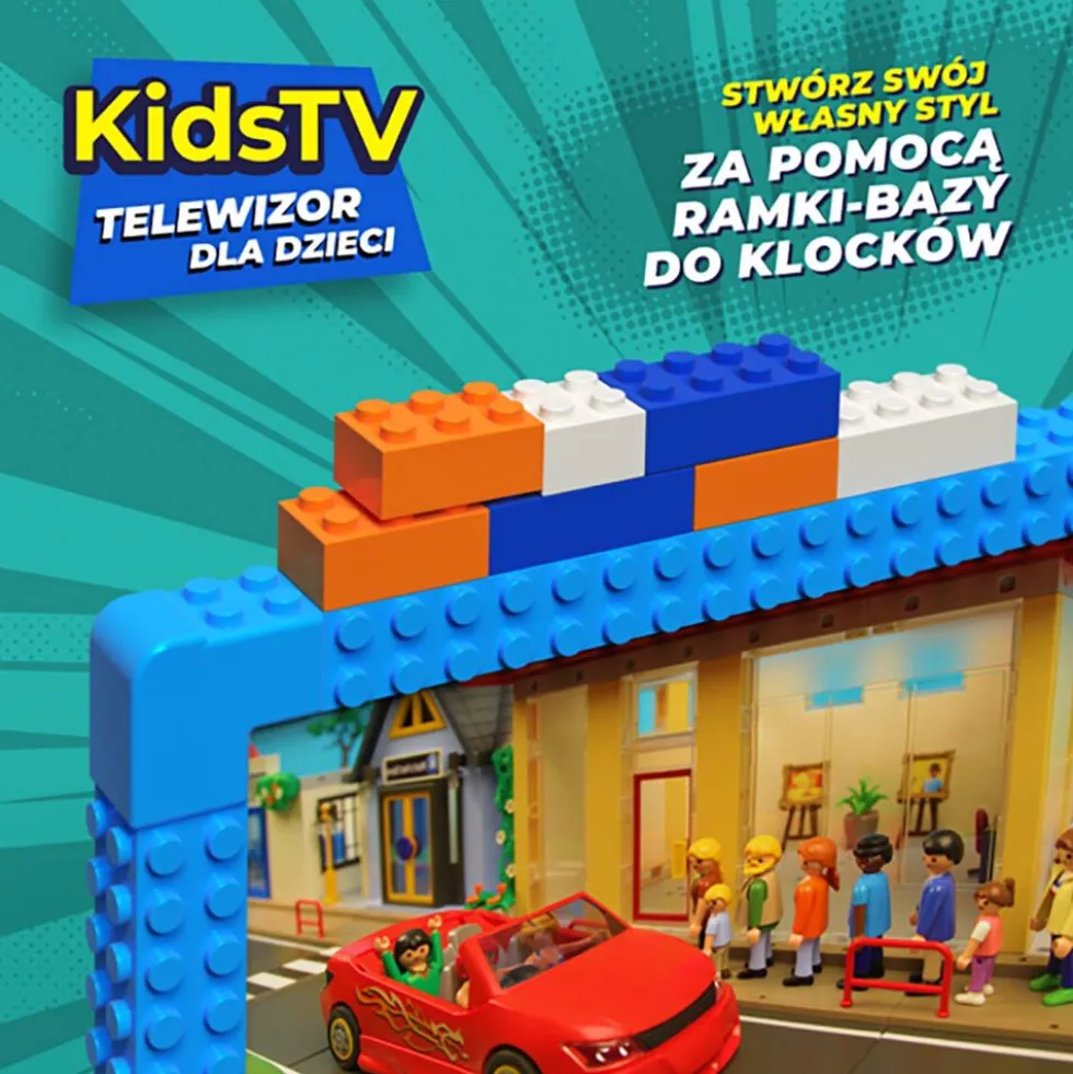 Telewizor dla dzieci 32” KIVI KidsTV, LED, Full HD, niebieski