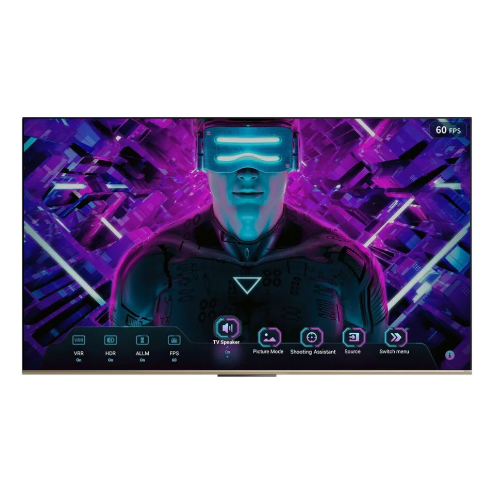 Telewizor 50'' Dreame Vivid QLED 4K TV Q100, czarny