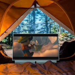 Telewizor przenośny 24” METZ 24MPE7000, FHD, Google TV, niebieski