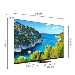 Telewizor 65” Thomson 65UG5C14, Google TV, 4K UHD, bezramkowy