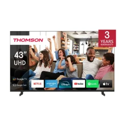 Telewizor 43” Thomson 43UG4S14, Google TV, 4K UHD, bezramkowy