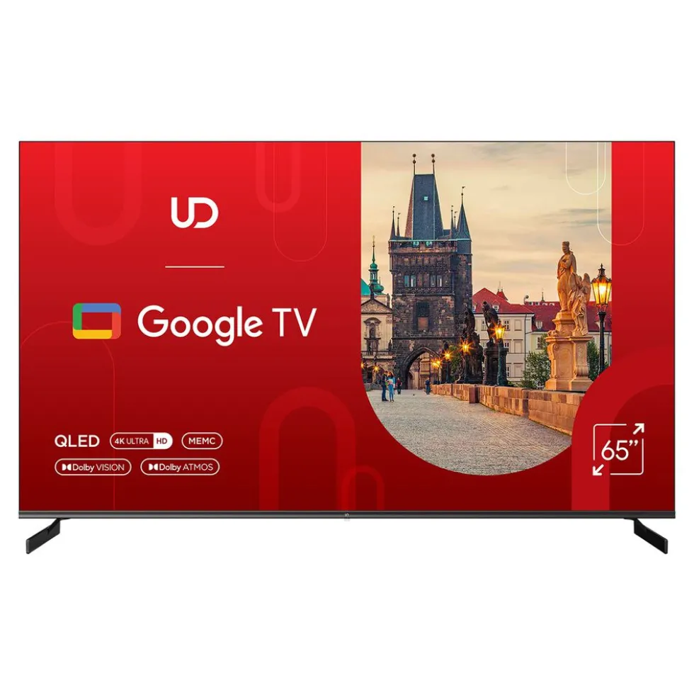 Telewizor 65” UD 65QGU7210S, 4K Ultra HD, Google TV, QLED
