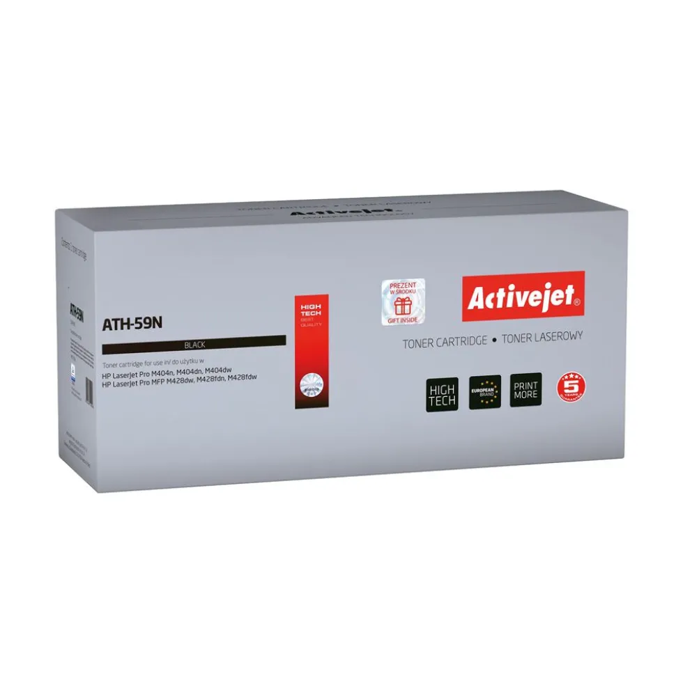 Toner do drukarki laserowej ATH-59N, wydajność 3000 stron, czarny