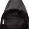 Torba męska crossbody Wings Brant BRT03, 17 x 6 x 35 cm, 3 l, czarna