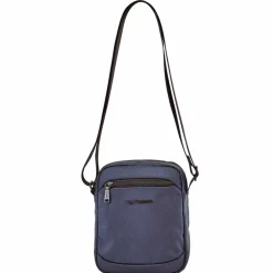 Torba męska crossbody Wings Brant BRT02, 21 x 8 x 26 cm, 4 l, granatowa