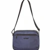 Torba męska crossbody Wings Brant BRT01, 28 x 9 x 21 cm, 5 l, granatowa