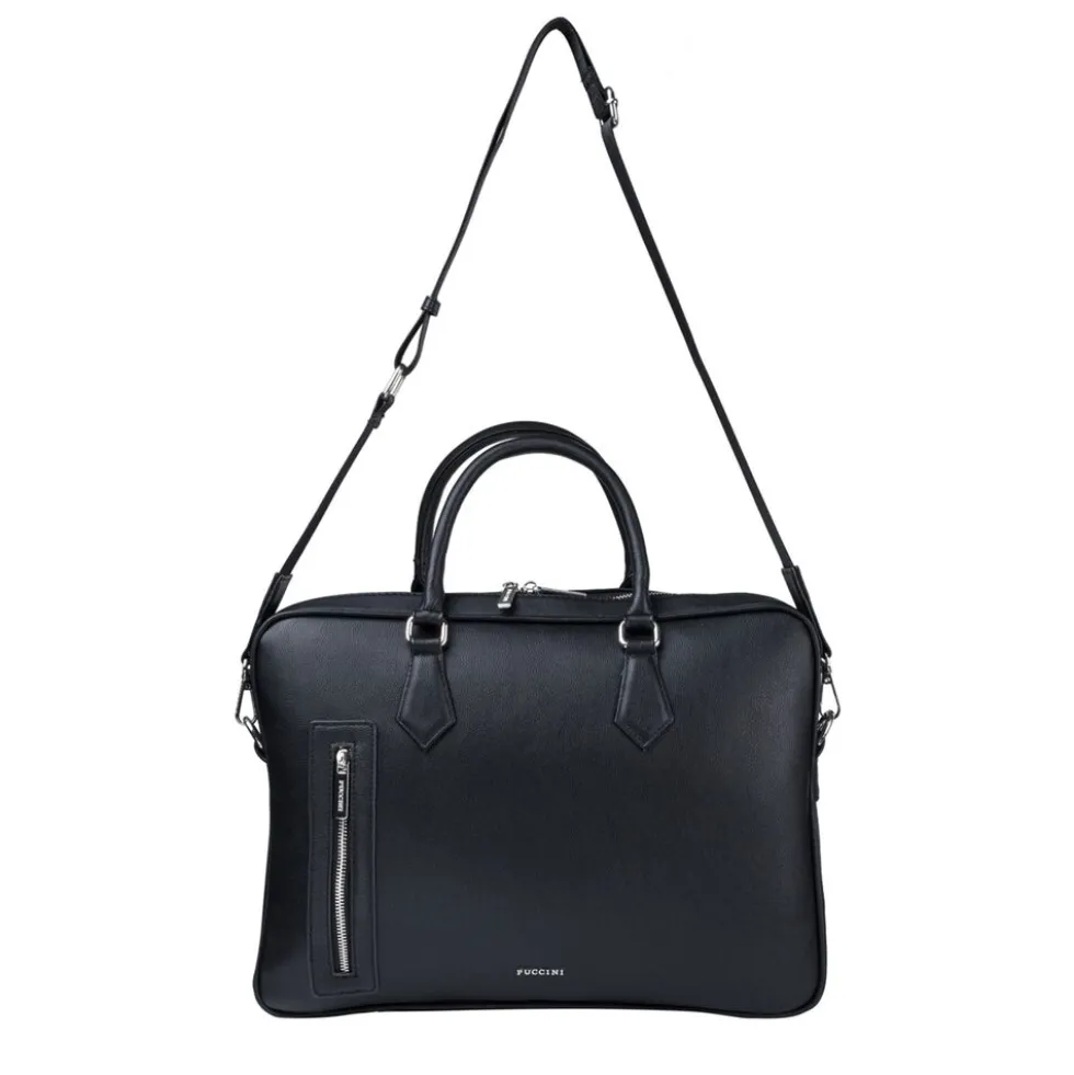 Torba na laptopa Fashion Collection, damska, czarna