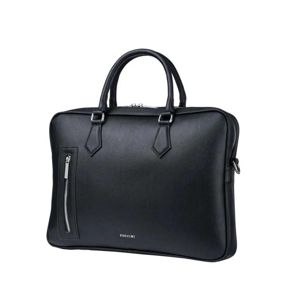 Torba na laptopa Fashion Collection, damska, czarna