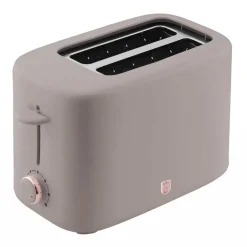 Toster BerlingerHaus H/9701, 750 W, z pokrywą przeciwkurzową, taupe