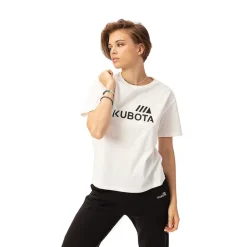 T-shirt damski, rozmiar XS, biały, bawełna