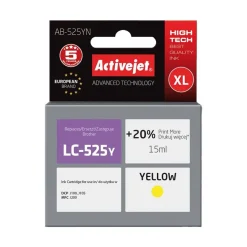 Tusz do drukarki atramentowej AB-525YN, pojemność 15 ml, żółty