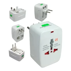 Uniwersalny adapter turystyczny Blaupunkt, do 150 krajów